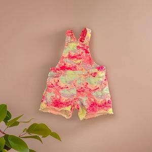 Colorful / tie-dye child romper